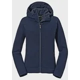 Schöffel Fleece Hoodie Jacke (Größe XL, blau)