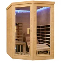 Artsauna Esbjerg mit Triplex-Heizsystem & Hemlockholz