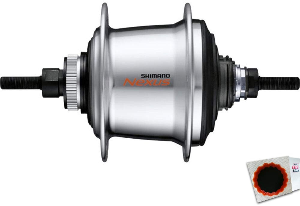 SHIMANO Nabe Nexus 7-Gang SG-C3001-7-D Scheibenbr. 32L. 135mm 187mm Silber