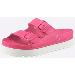 Pantolette HEINE, Damen, Gr. 39, pink, Synthetik, modisch, Schuhe