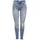 Only Damen Onlblush Mid Sk ANK Raw Rea333noos Jeans, Light Blue Denim, S EU - S / 32L