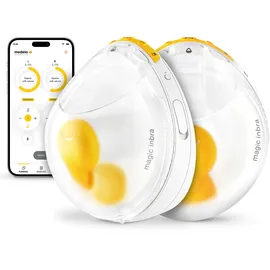 Medela Elektrische Milchpumpe Magic InBra, tragbar, weiss