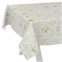 ANRO Wachstuchtischdecke abwaschbar 100 x 140 cm Beige