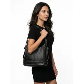 Samantha look Cityrucksack schwarz