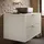 Badplaats Waschbeckenunterschrank Rimini 2 Schubladen 80 x 46 x 46 cm Beige