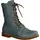 Andrea Conti Damen Stiefelette Schnürboot Leder 0348760, Größe:37 EU, Farbe:Blau - 37