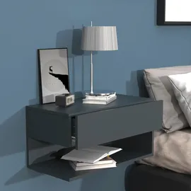 VCM Wandschublade Wand Hänge Nachttisch Usal XL 60cm