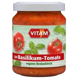 VITAM Brotaufstrich Basilikum-Tomate bio