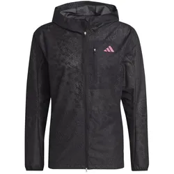 adidas Lauf-Trainingsjacke Adizero WIND.RDY (schmall, atmungsaktiv, reflektierende Details) schwarz Herren