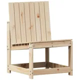 vidaXL Gartenstuhl 50,5x55x77 cm Massivholz Kiefer