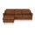 sit&more Ecksofa SIT & MORE "Farö L-Form", braun (cognac), B:234cm H:90cm T:168cm, Sofas, Ecksofa, inklusive Federkern, wahlweise mit Bettfunktion und Bettkasten