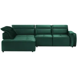 switch Ecksofa  Colombo , grün , Maße (cm): B: 296 H: 103 T: 227