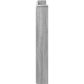vidaXL Kopfteil Graues Sonoma 140 x 16,5 x 103,5 cm Holzwerkstoff