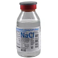 Kochsalz 0,9% Isotonisch Glasflasche