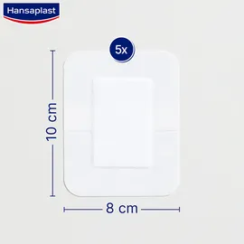 BEIERSDORF Sensitive Wundverband steril 8 x 10 cm 5 St.