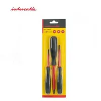 Intercable Kreuzschlitz-Schraubendreher-Set 1399003 3-teilig