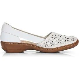 Rieker 41356-80 (36/hartweiss-weiss) - Weiß - 36