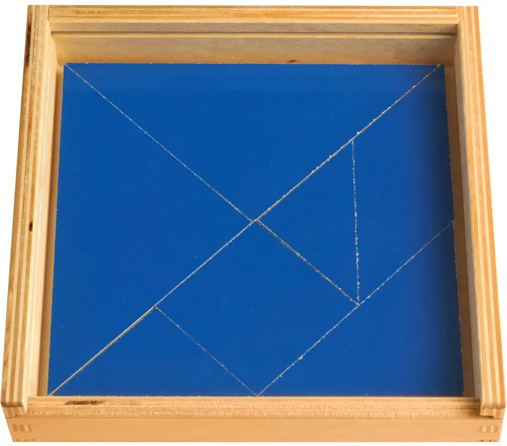 Schritt für Schritt Tangram