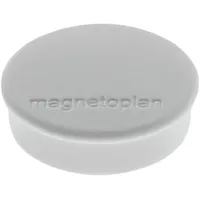 Magnetoplan Magnet Discofix Hobby, 10 Stück, grau