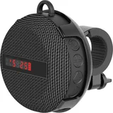 Outdoor Fahrradlautsprecher – 7-stufiger Wasserdichter Bildschirm, Bluetooth + Saugnapf, tragbar & kreativ