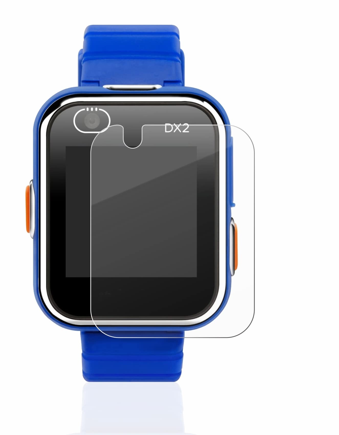 BROTECT Panzerglasfolie für Vtech Kidizoom Smart Watch DX2 Schutzglas Schutzfolie [Extrem Kratzfest 9H, Anti-Fingerprint, Ultra-Transparent]