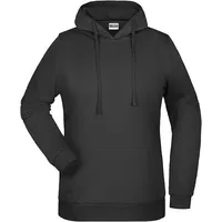 James & Nicholson Damen Basic Hoodie Schwarz L