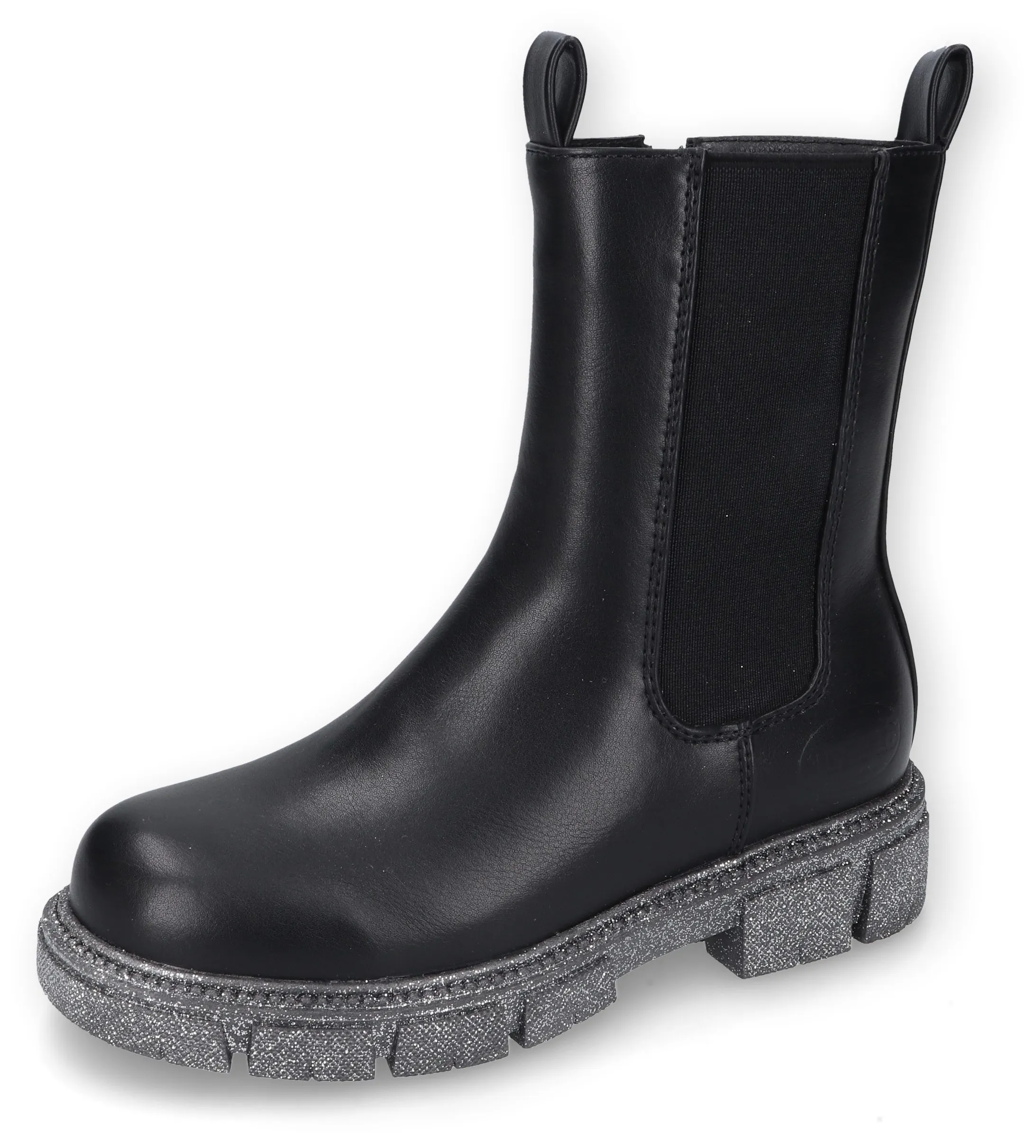 Stiefel DOCKERS BY GERLI Gr. 35, schwarz Kinder Schuhe Stiefel Boots mit cooler Laufsohle