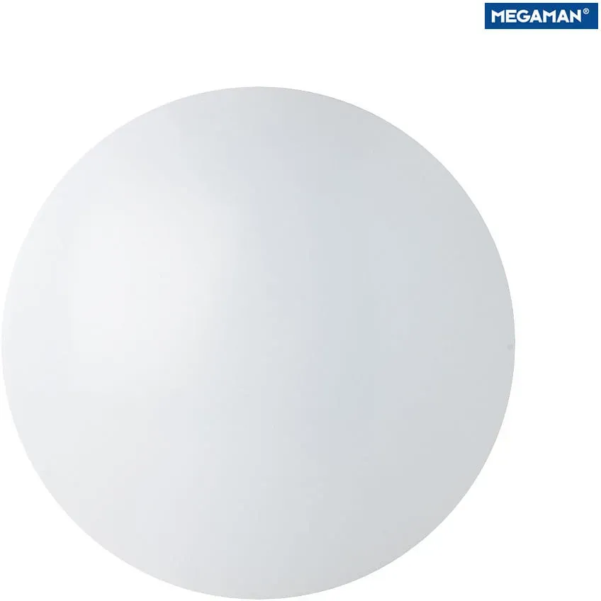 Megaman Ersatzteil für LED Aufbauleuchte RENZO PLUS+ (Art.NR. MM77120) - Abdeckung, Ø 28cm, PMMA (UV-resistent) MM87137