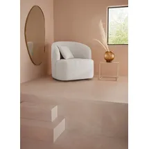LeGer Home by Lena Gercke Drehsessel Dilara Bouclé 94 x 89 x 94 cm Beige drehbar