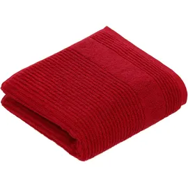 VOSSEN Tomorrow Waschhandschuh 22 x 16 cm Purpur