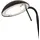 Steinhauer Stehlampe 45,0x25,0 cm 180,0 cm Schwarz