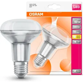 Osram LED-Lampe E27 4,3 W warmweiß