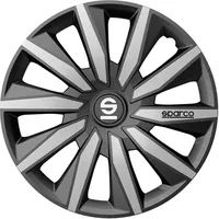 Sparco Radzierblenden Milano - 16-Zoll - Grau/Silber - Satz mit 4 Stück