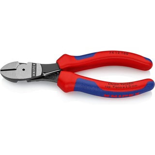 Knipex Kraft-Seitenschneider mit Facette 160 mm