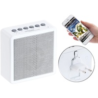 UKW-Steckdosenradio mit Bluetooth, Freisprecher, USB-Ladeport, AUX-in UKW-Steckdosenradio mit Bluetooth, Freisprecher, USB-Ladeport, AUX-in
