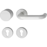 Hewi Hewi, - Türbeschlag 111.23r/122.23 Wechselgarnitur auf Rosette Pz lichtgrau