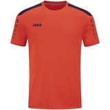 Jako Power (Kurzarm) Trikot, Flame/Marine, 4XL EU