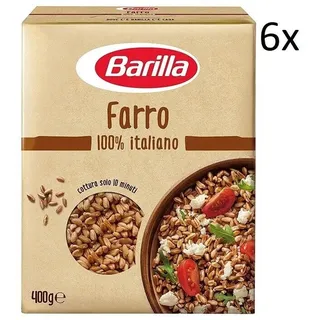 Barilla Farro 100% italienisch Dinkel Lecker, gesund Mittelmeerküche 400g