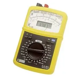 Chauvin Arnoux C.A 5011 Hand-Multimeter analog, CAT IV 600 V, CAT III 1000 V Anzeige (Counts)