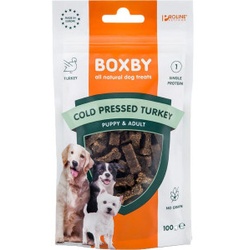 Boxby Cold Pressed Turkey (kalkoen) hondensnack  6 x 100 g