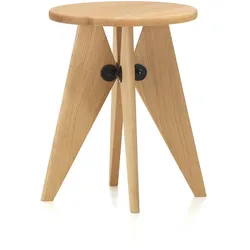 Vitra - Tabouret Solvay, Eiche natur / schwarz