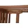 Garden Pleasure Baltimore Gartentisch 120 x 70 x 73 cm braun