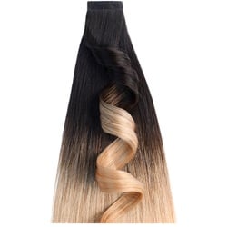 Desinas Tape In Extensions Ombré #6 Haarextensions 20 ct Damen