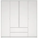 VCM Kleiderschrank Next 197 x 200 x 0 cm Weiß