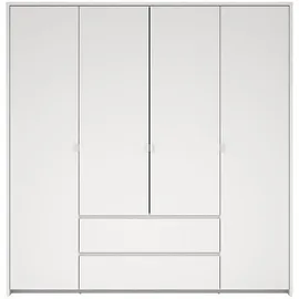 VCM Kleiderschrank Next 197 x 200 x 0 cm Weiß