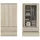 home collective Kleiderschrank 90 x 50 x 180 cm Beige