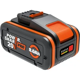 Worx Akku Power Share Pro 20V WA3648 8,0 Ah Ersatz-Akkupack