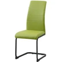 Hti-Living Schwingstuhl SallyP Kunstleder grün