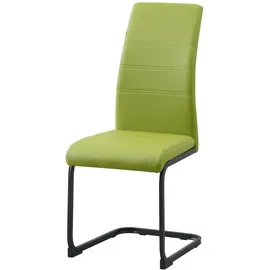Hti-Living Schwingstuhl SallyP Kunstleder grün