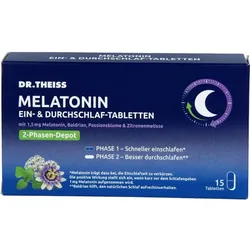 DR.THEISS Melatonin Ein- & Durchschlaf-Tabletten 15 St.